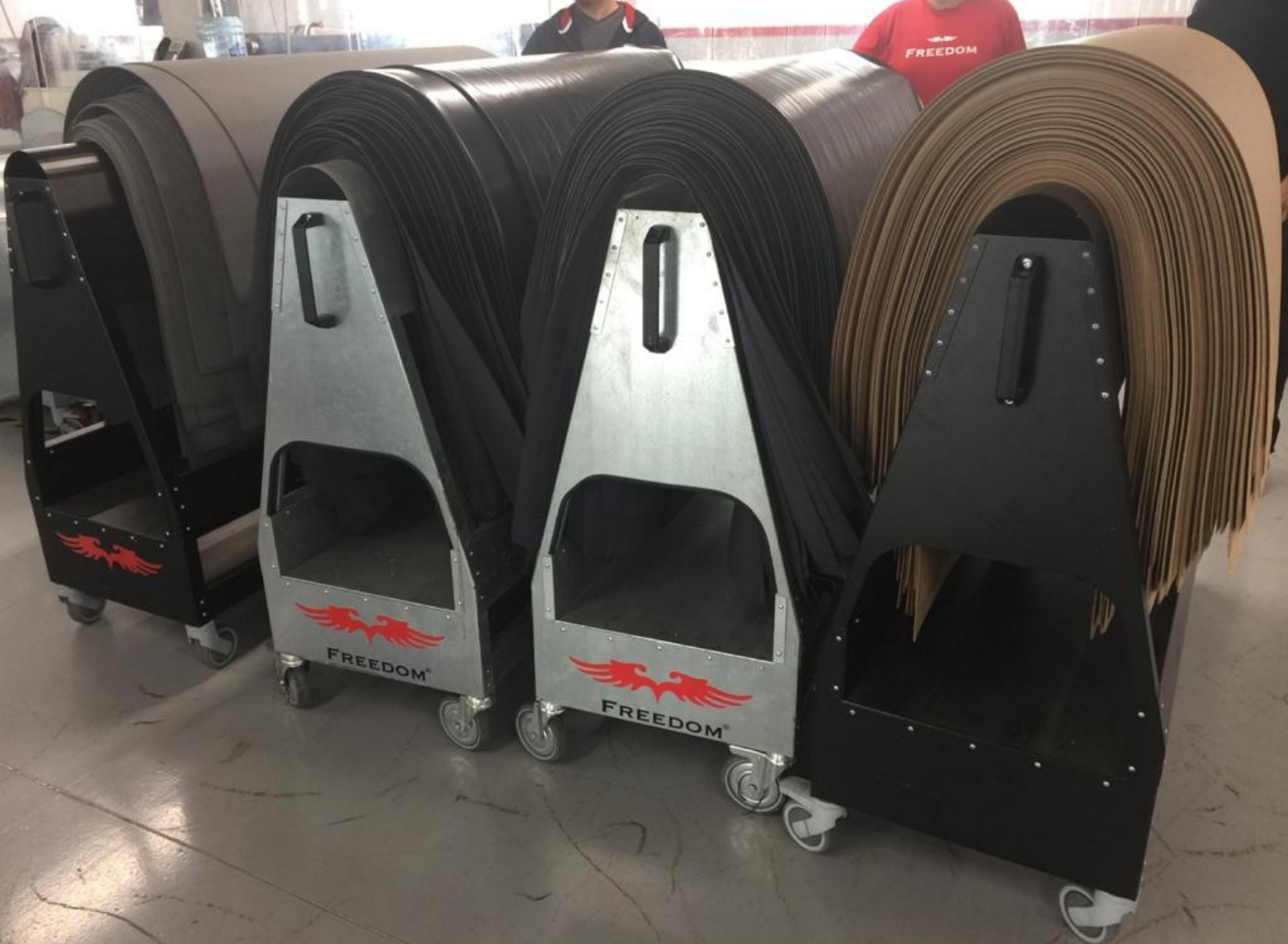 Chevalet porte-peaux h 100 cm