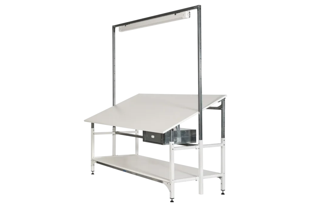 table-de-travail-inclinable-accessoires-tiroir-simple